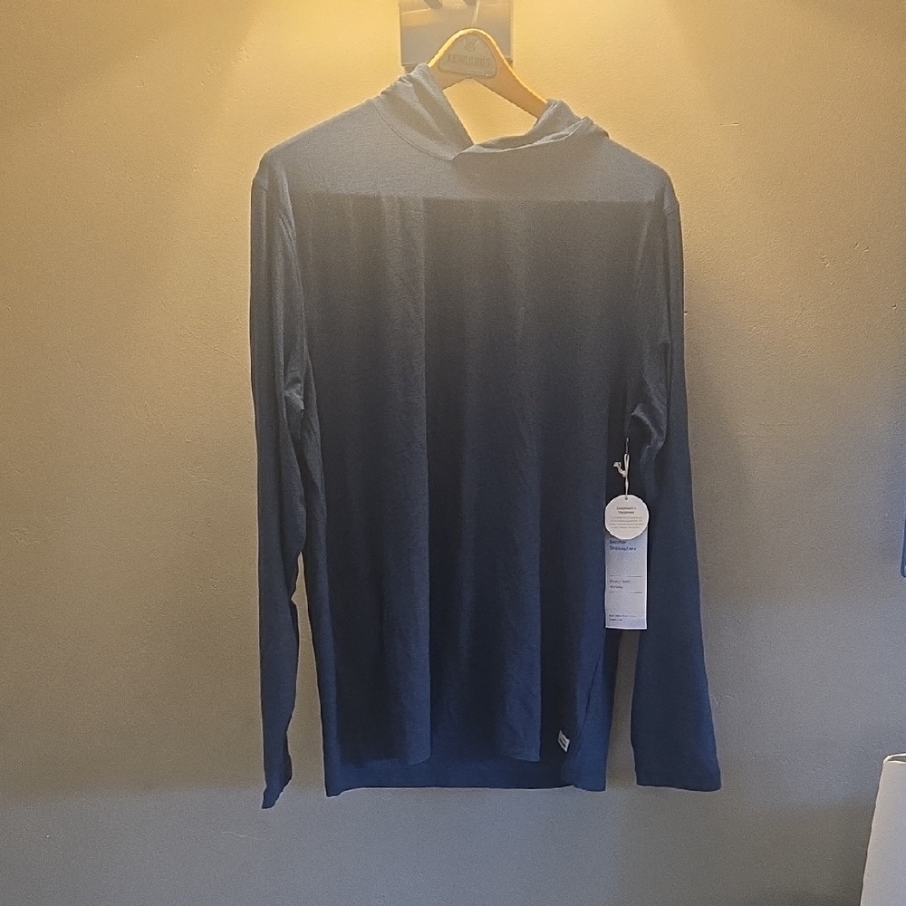 Vuori Navy Long Sleeve Men's Hoodie